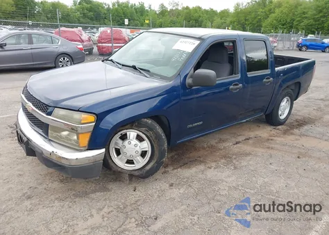 2004 Chevrolet Colorado Ls из США, поврежденный, VIN 1GCCS138548193414